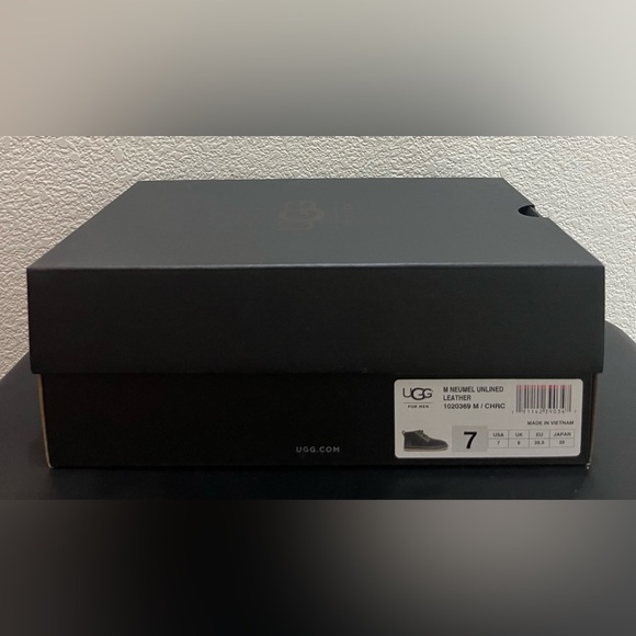 NIB UGG Men’s Neumel Boot,  Charcoal, Sz 7 - Picture 4 of 6